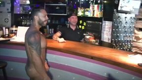 Viktor Rom fuck bareback in a bar