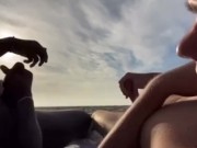 Jocks Jerk Off & Shoot Loads At Nude Beach In Public While Ppl Walk Past And Watch