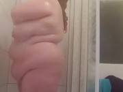 Request: white tshirt and shower