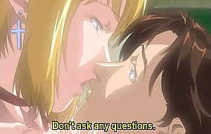 Horny hentai couple having honey sex