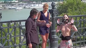 Slave Anal Fucked In Public Bar
