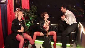 man has a good fuck with two beautiful babes