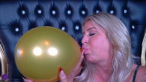 Lolly Dames Debut Balloon Popping SFW 4K