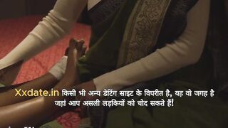DESI BHABHI KO TEL LGA KE CHODA PURI RAAT