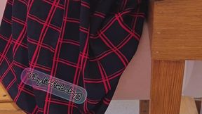 Catholic school Tinylittlebabyg wets her panties in the middle of class Two povs next too and under desk