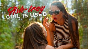 Ash-tray Girl is Used! (4k)
