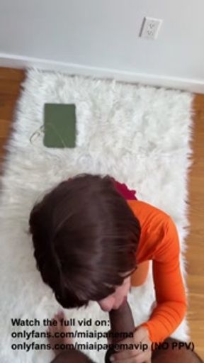 Jinkies! This video of Velma’s GRIPPY PUSSY is banned in 16 US states! FL, TX, VA, NC, SC, IN, UT