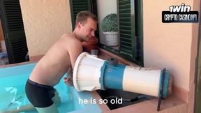 Unexpected Pleasure: Jacuzzi Repairman Gets a Special Thank You