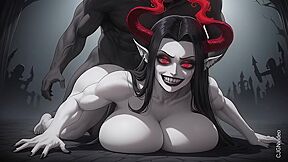 Car Toon - Demon Girls Get Sex In Outworld (ai Animation)