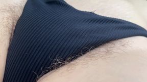 Curious Beach Day: Hairy Milf Shows Off Her Natural Beauty! ????✨