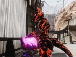 Robot space marines bang whilst on patrol