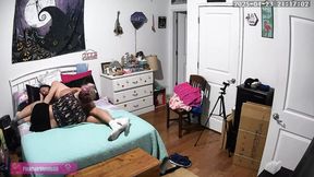 Blonde Beauty Sneaks Around and Gets Caught
