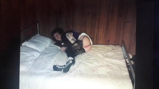 My couch crossdressing