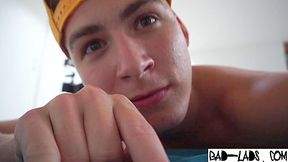 18yr old twink spanked and fucked hard