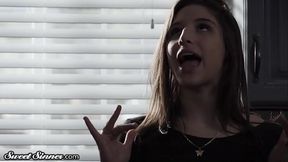 SweetSinner Abella Danger Fucks her step Sisters Boyfriend in Mom'_s Office