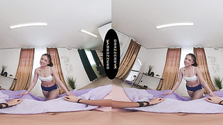 BRAZZERS VR - Witness Lulu Chu Shag Her Customer In The Gym Before She Comebacks To Fellate Your Shaft