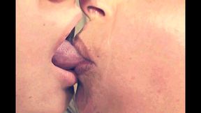 Two Fat Sluts with Hairy Pussy Masturbate with Double Dildo