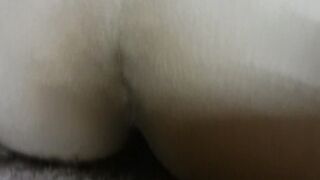 Squirting on the New chair and Cum into my Unshaved Hair!