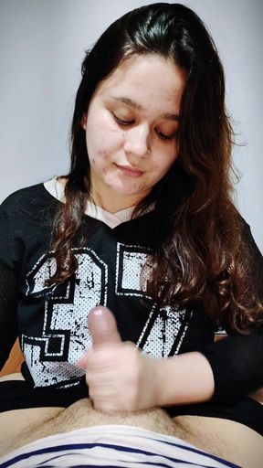 POV: Nicole Masturbates You, Blows You, Gets Fucked