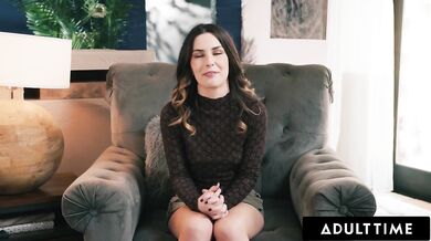 ADULT TIME - Gorgeous Chanel Camryn Gets Fingered While Passionately Raw Assfucked In Romantic Fuck