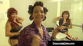 Texas Mom Deauxma Strap on Nails Mature Latina Sexy Vanessa
