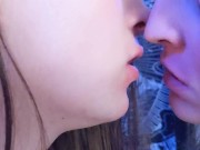 Trans girlfriends - Two hot trans stepsisters fuck each other in slow motion