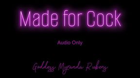 Made for Cock - Audio Only MP4