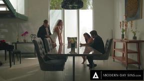 Modern-Day Sins - Groom Freely Pleases Hot Bride Gizelle Blanco In Front Of Witnesses