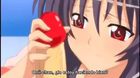 Sultry Spaniard Seduces Innocent Boy in Fiery Anime Tryst