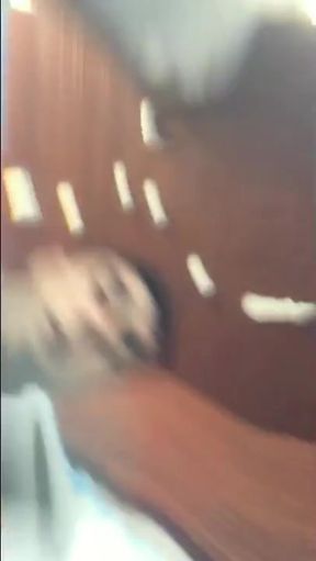 Pulling Cock of Swimtrunks in the Pool ( Cock and Feet Underwater )