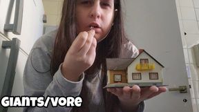 Giantess Shrinks You & Oral Vore - Tiny Man in My Mouth