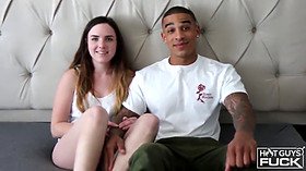 Hawaiian Girl Takes On Huge White Boy Cock
