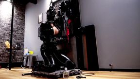 Tied to the Sybian in Some Serious Self-bondage