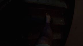My dirty male feet just for you, slut!