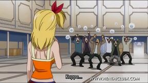 Hilarious Ecchi Moments from Fairy Tail Anime Girls