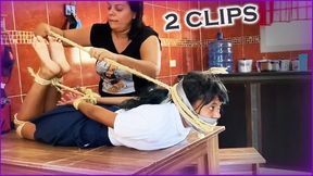 Bound Babysitter Owned By Dominant Wife (2 SCENES) (4K Ultra HD)