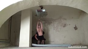 Ally Getting Tied up Mouth-stuffed Tit-grabbed