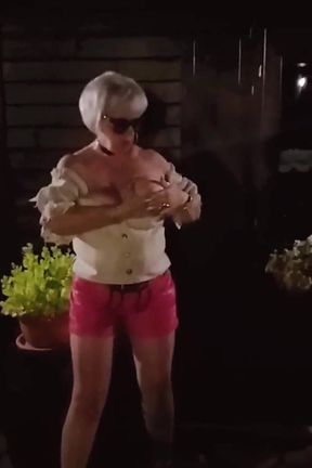 German Grandma Gets Hot and Adventurous in the Evening