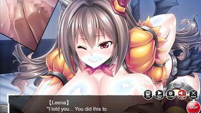 Leena H-Scene 01: Elf-Eared Elf-Titted Leena Gets Roughly Fucked in Halloween Action