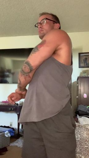 Daddy Jack off Cumshot and Eating