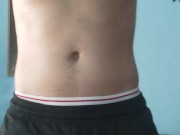 Caliente después de salir a correr