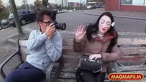 Picking up a weird pale milf