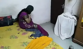 Blowjob from behind by Kerala's horny&#x1F975; housewife on hubby's shaft