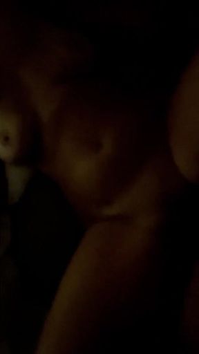 wife fucking FIRST giant cock!   Clip 2