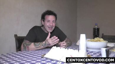 Ragusa lady buggered by Alex Magni and Morena Capoccia buggered a bisexual