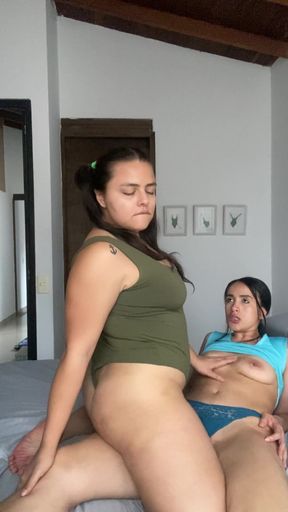 Lesbian Sex with Scissors and Pinking the Click