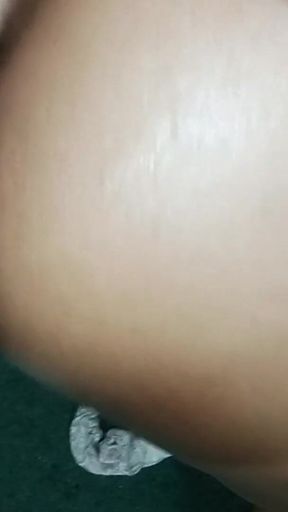 Tight Asshole of Stepsister Filled with Cum in Anal