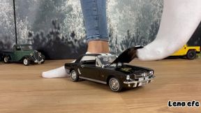 Ford Mustang 65 Toy Car Crush