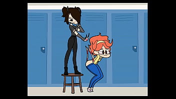 Animated girl wedgies compilation #1