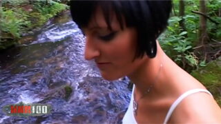 Hardcore movie of small boobs brunette teen girl getting anally fucked by Terry Kemaco